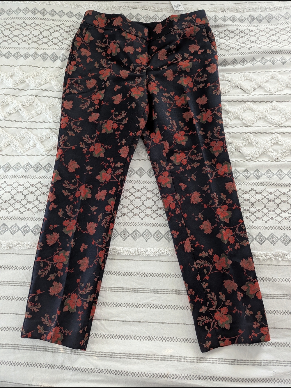 NWT LOFT Marisa Floral Pants